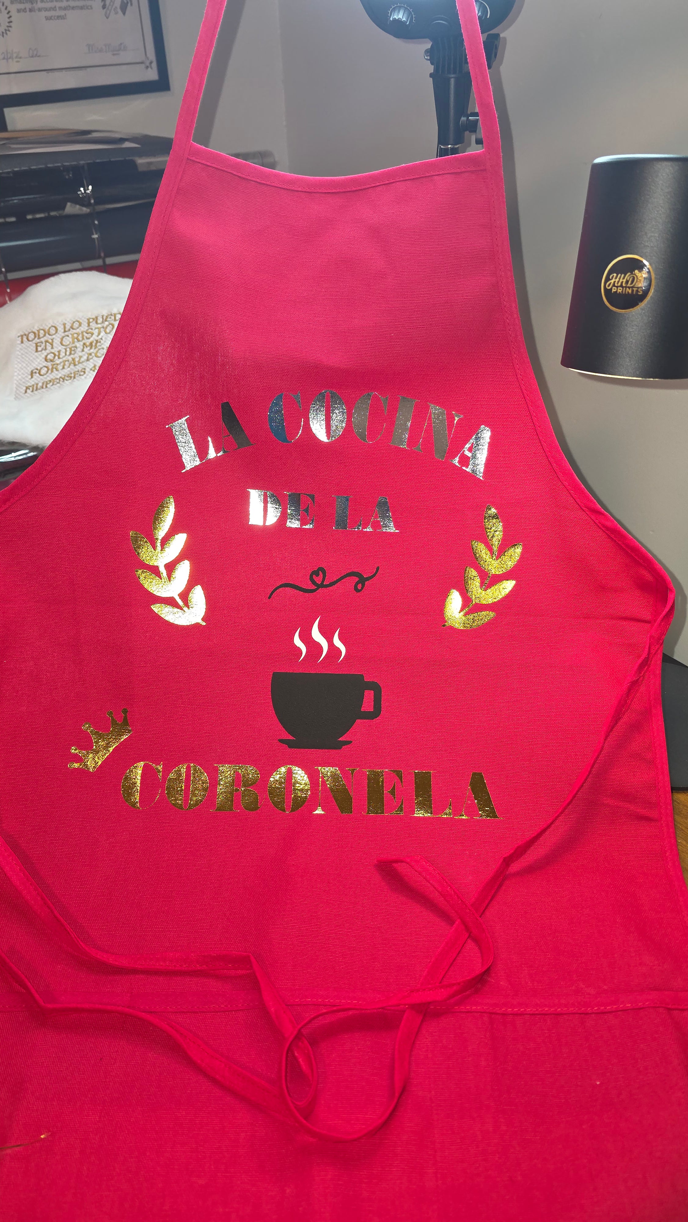 Personalized apron