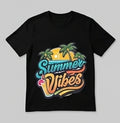 Custom DTF Print – Your Design on a Black Shirt