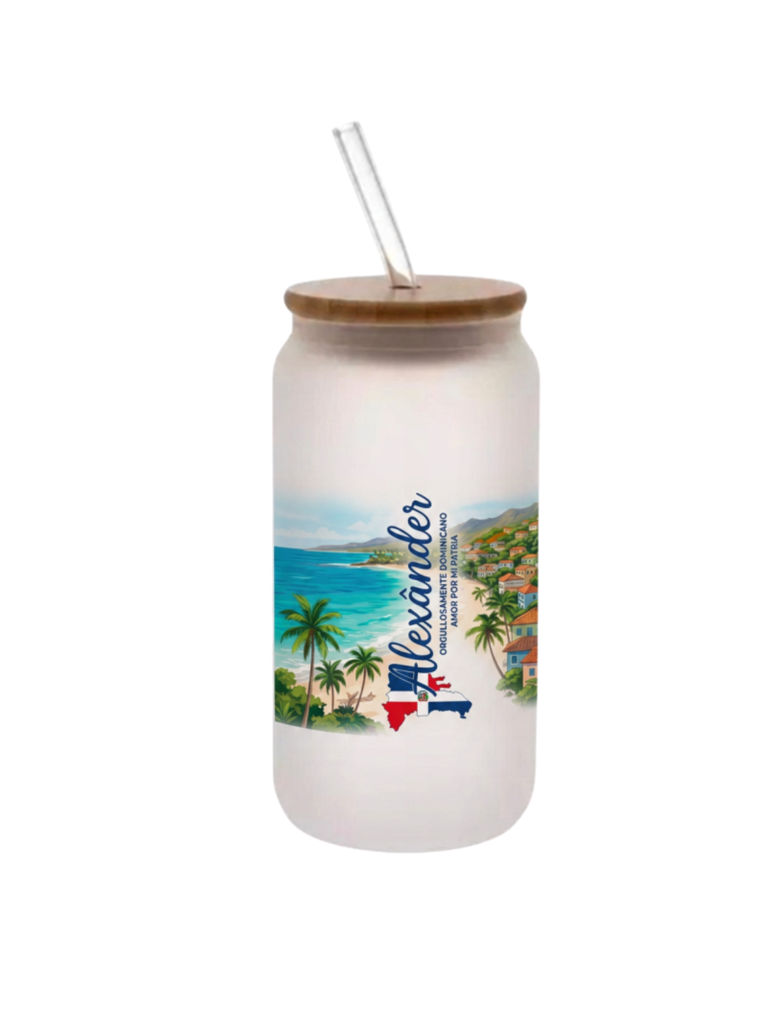 Frosted tumblers