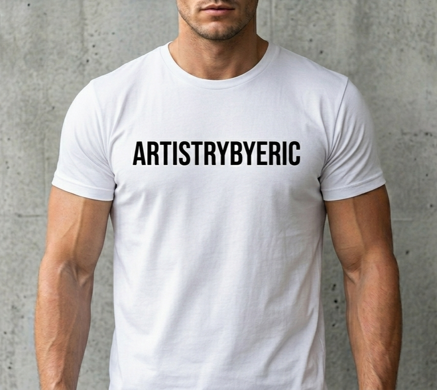 Custom Vinyl T-Shirt – Flock, 3D, Glitter, Puff & More
