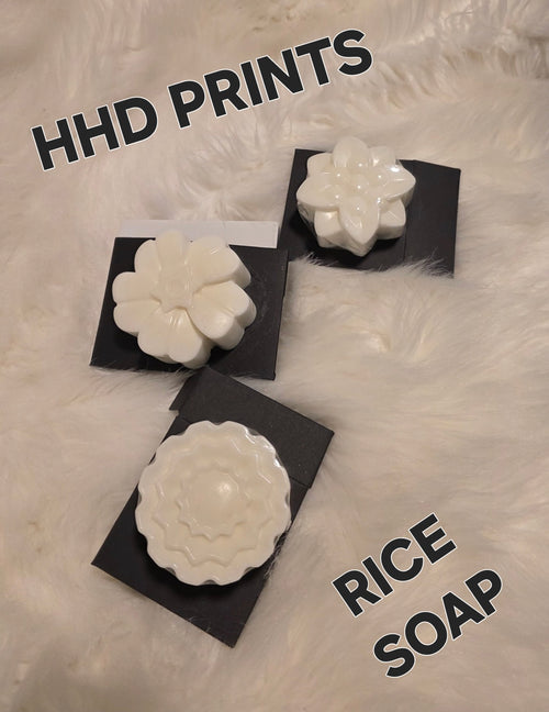 Handcrafted Rice Bar Soap – 100% Natural & Handmade