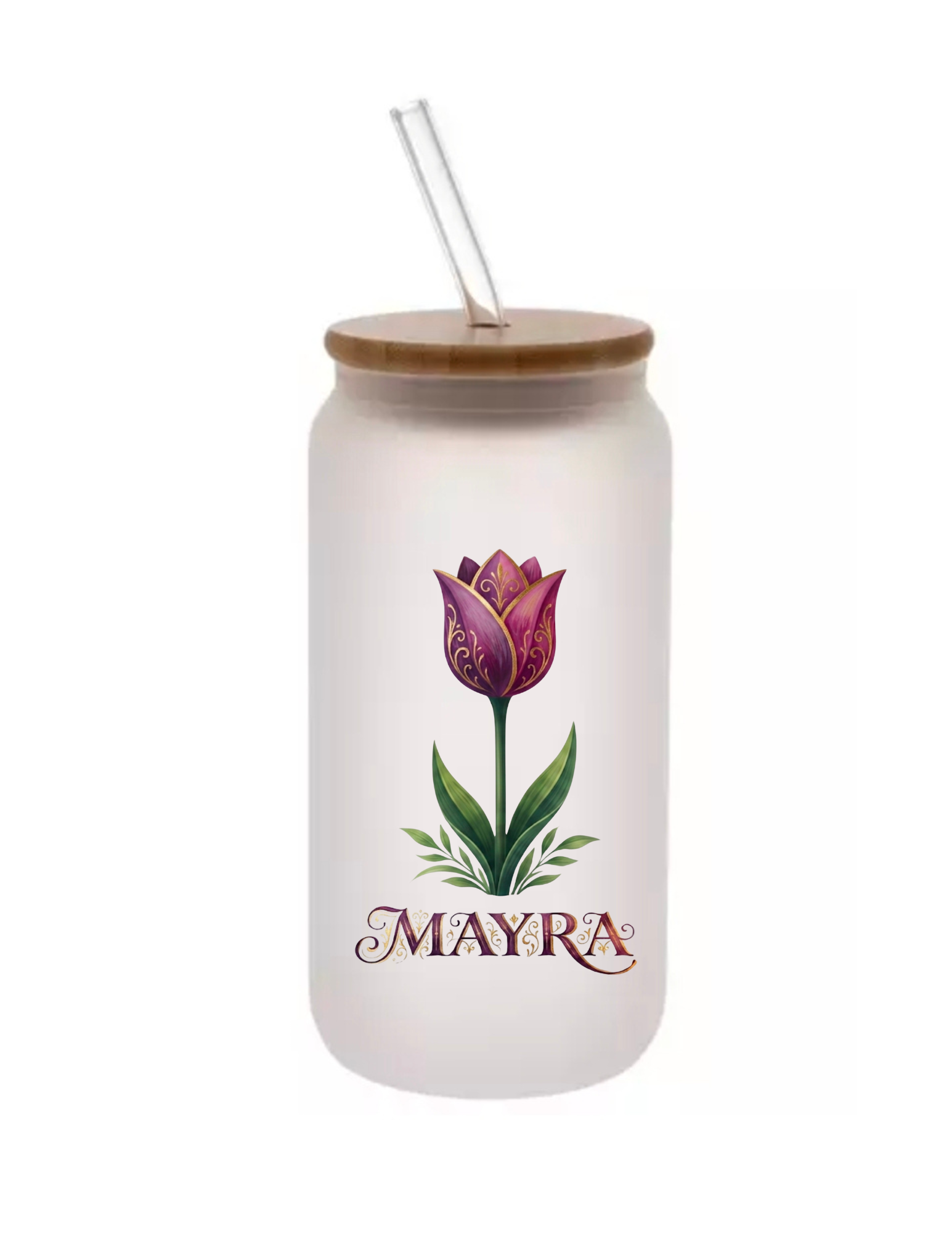 Frosted tumblers