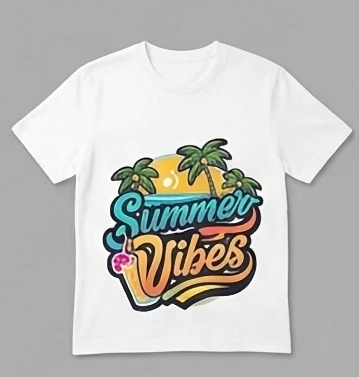 Custom DTF Print – Your Design on a Black Shirt